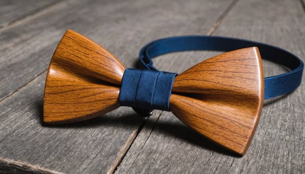 Nœud papillon en bois personnalisable : élégance unique à prix doux